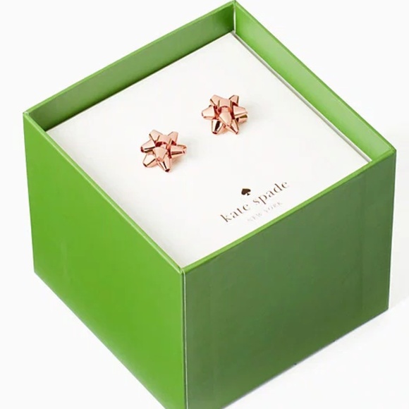 kate spade bow earrings - Picture 5 of 5